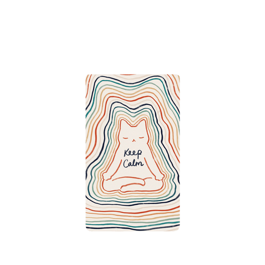 RHINOSHIELD X I Love Doodle SolidSuit Google Pixel 6 Case - Mindful Cat - Keep Calm