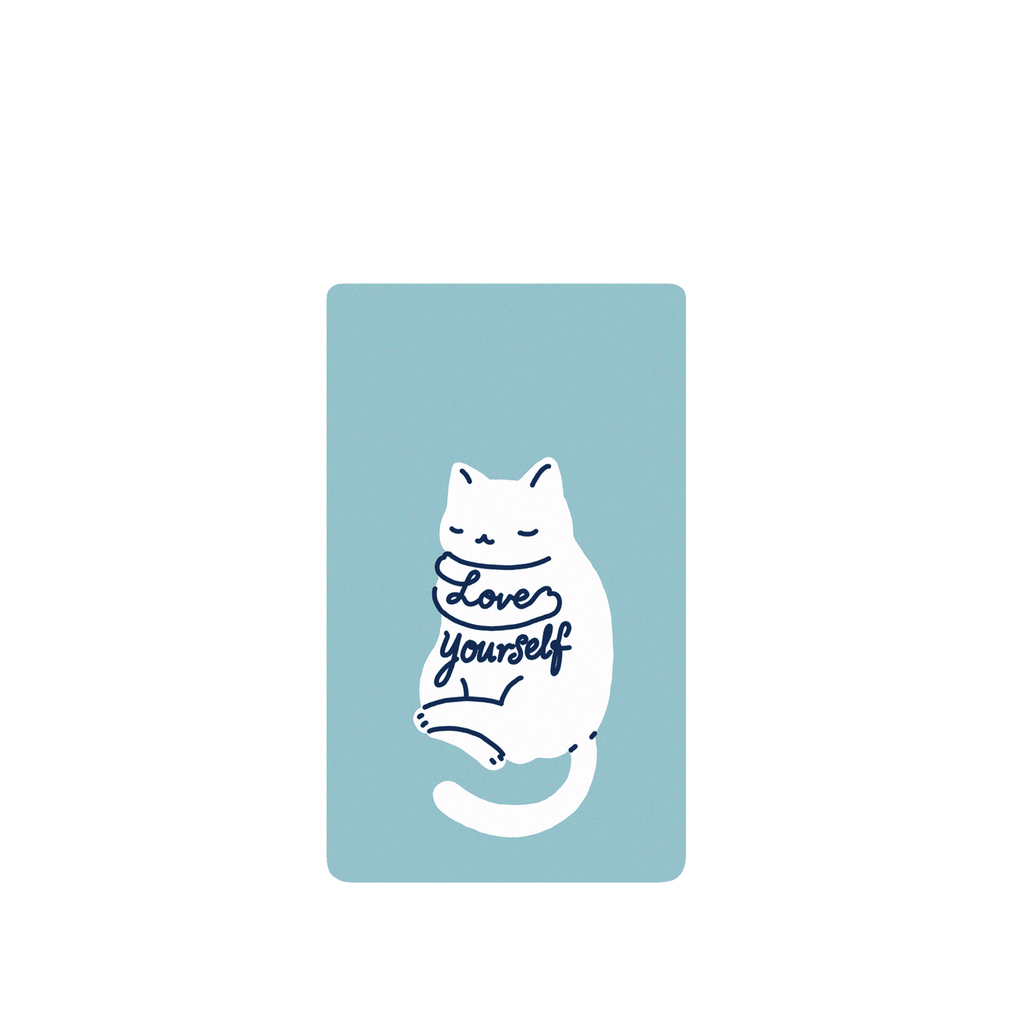 RHINOSHIELD X I Love Doodle SolidSuit Google Pixel 6 Case - Mindful Cat - Love Yourself