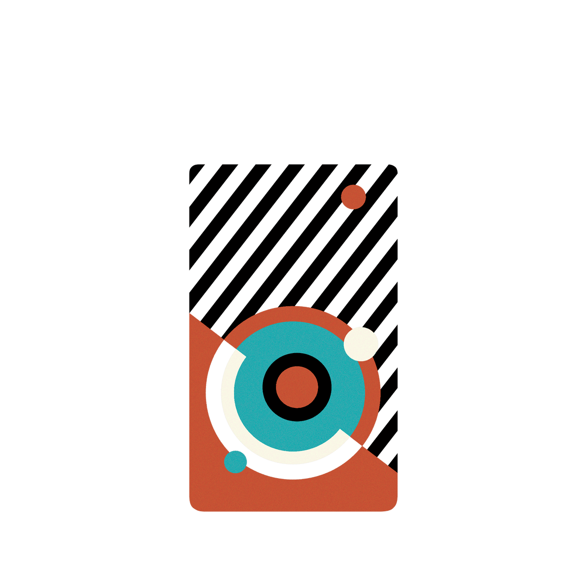 RHINOSHIELD | Cosmos SolidSuit Google Pixel 6 Case - Helix Nebula - Bauhaus Style