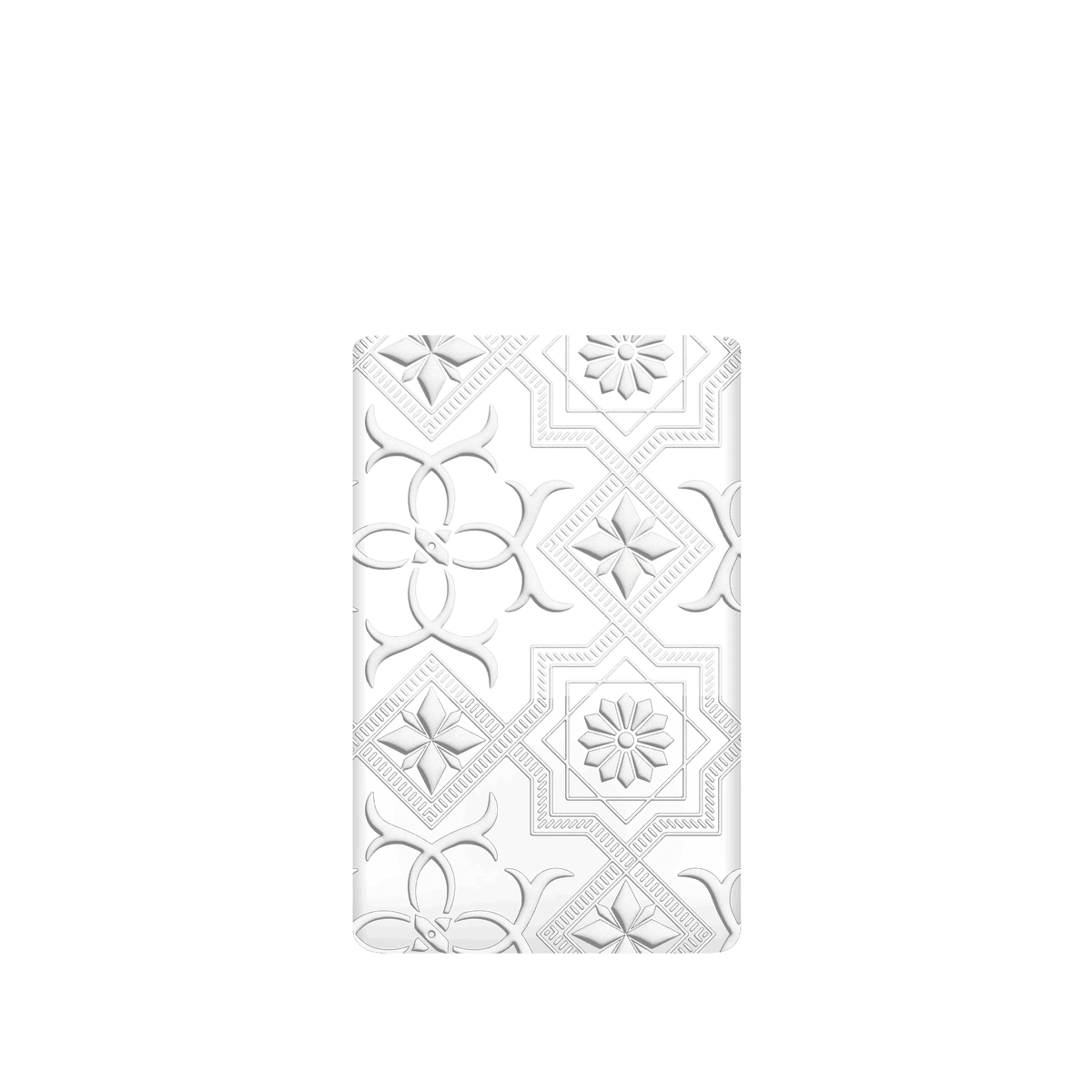 RHINOSHIELD X OldHouseFace SolidSuit Google Pixel 6 Pro Case - Patterned Glass- Cube and Flower