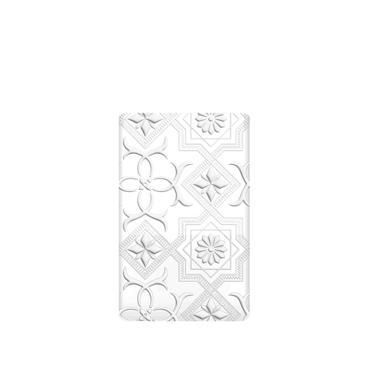 RHINOSHIELD X OldHouseFace SolidSuit Google Pixel 6 Pro Case - Patterned Glass- Cube and Flower