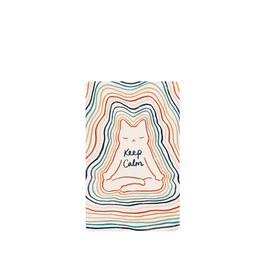 RHINOSHIELD X I Love Doodle SolidSuit Google Pixel 6 Pro Case - Mindful Cat - Keep Calm