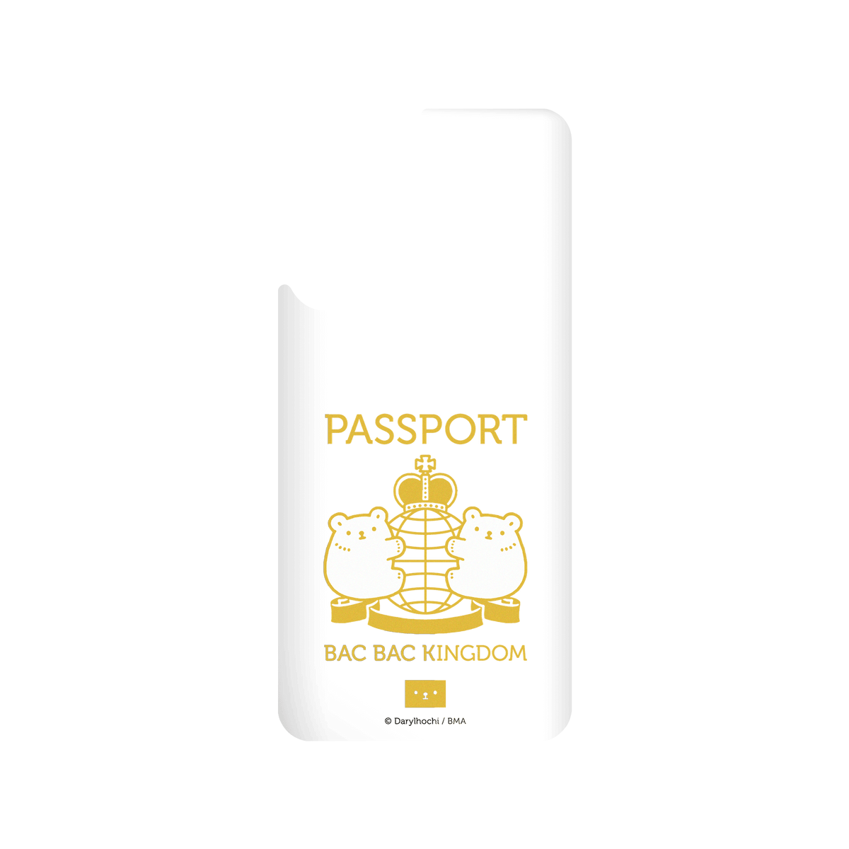 RHINOSHIELD X Darylhochi SolidSuit Xiaomi 11T Case - Passport of Bac Bac Kingdom