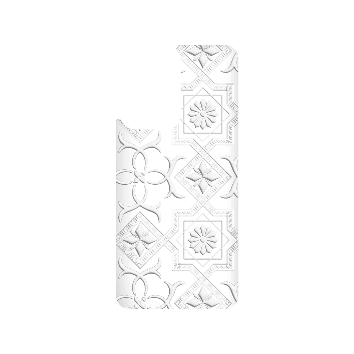 RHINOSHIELD X OldHouseFace SolidSuit Xiaomi 11T Case - Patterned Glass- Cube and Flower