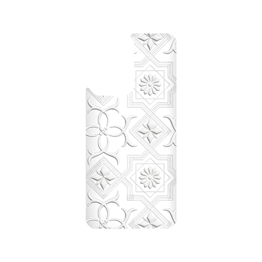 RHINOSHIELD X OldHouseFace SolidSuit Xiaomi 11T Case - Patterned Glass- Cube and Flower