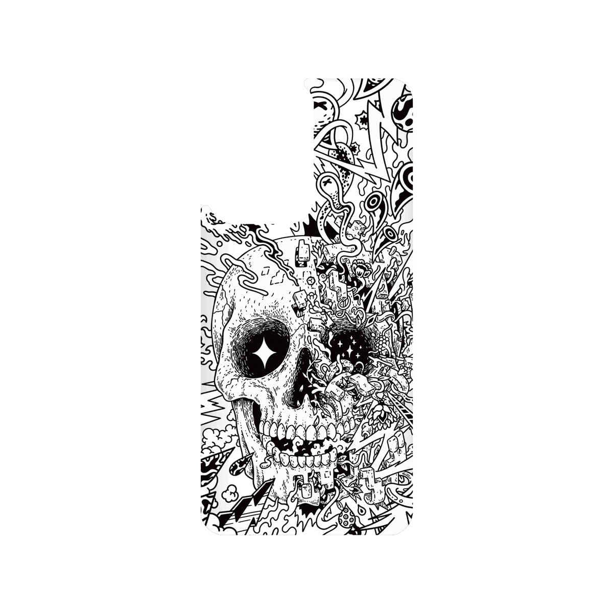 RHINOSHIELD X Lei Melendres SolidSuit Xiaomi 11T Pro Case - Rebirth Skull