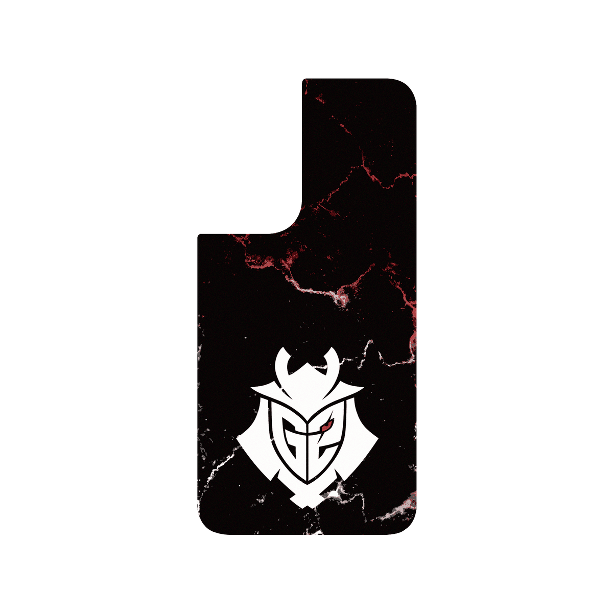 RHINOSHIELD X G2 Esports SolidSuit Samsung Galaxy S22+ Case - G2 Logo Marble
