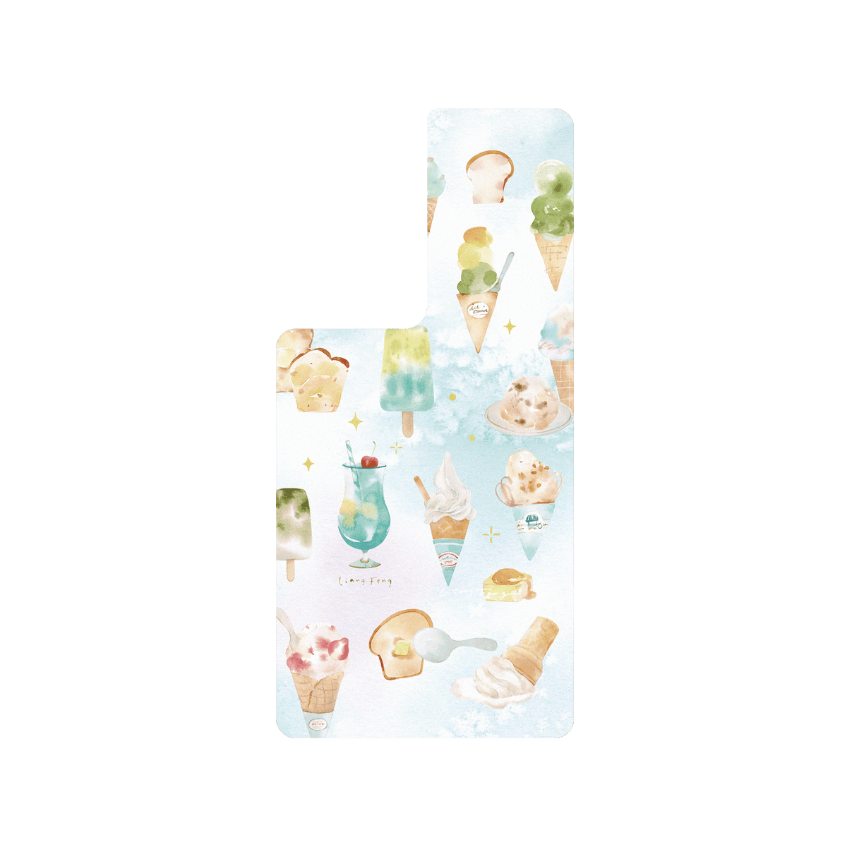 RHINOSHIELD X Liang Feng SolidSuit Samsung Galaxy S22 Ultra Case - Summer Ice Cream