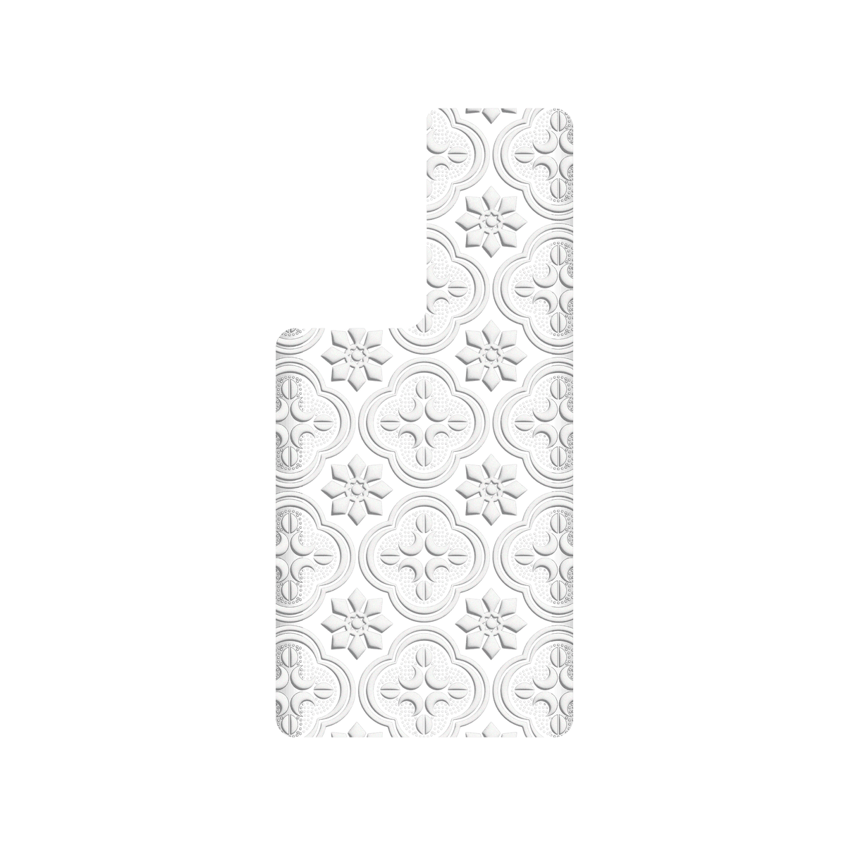 RHINOSHIELD X OldHouseFace SolidSuit Samsung Galaxy S22 Ultra Case - Patterned Glass- Begonia Flowers