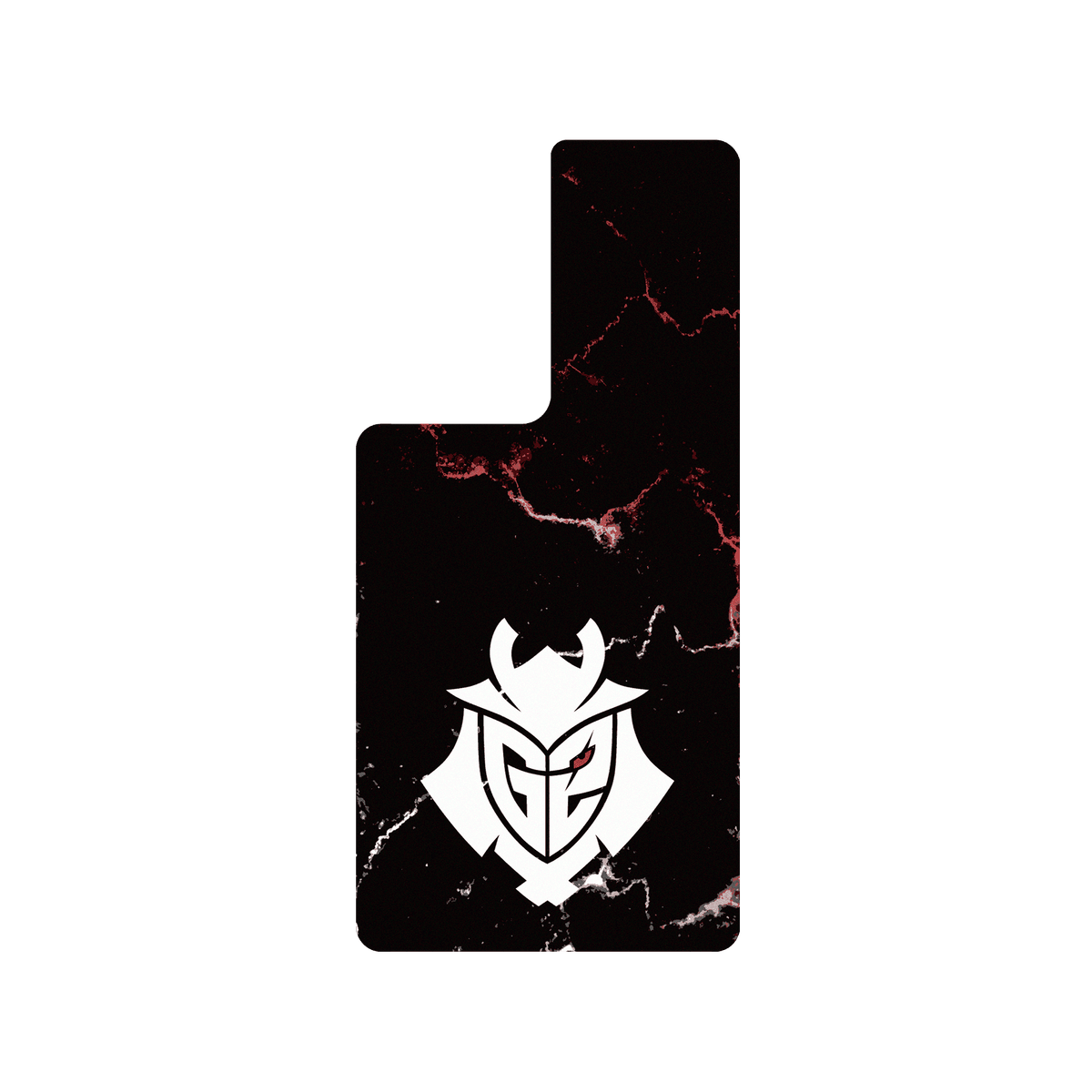 RHINOSHIELD X G2 Esports SolidSuit Samsung Galaxy S22 Ultra Case - G2 Logo Marble