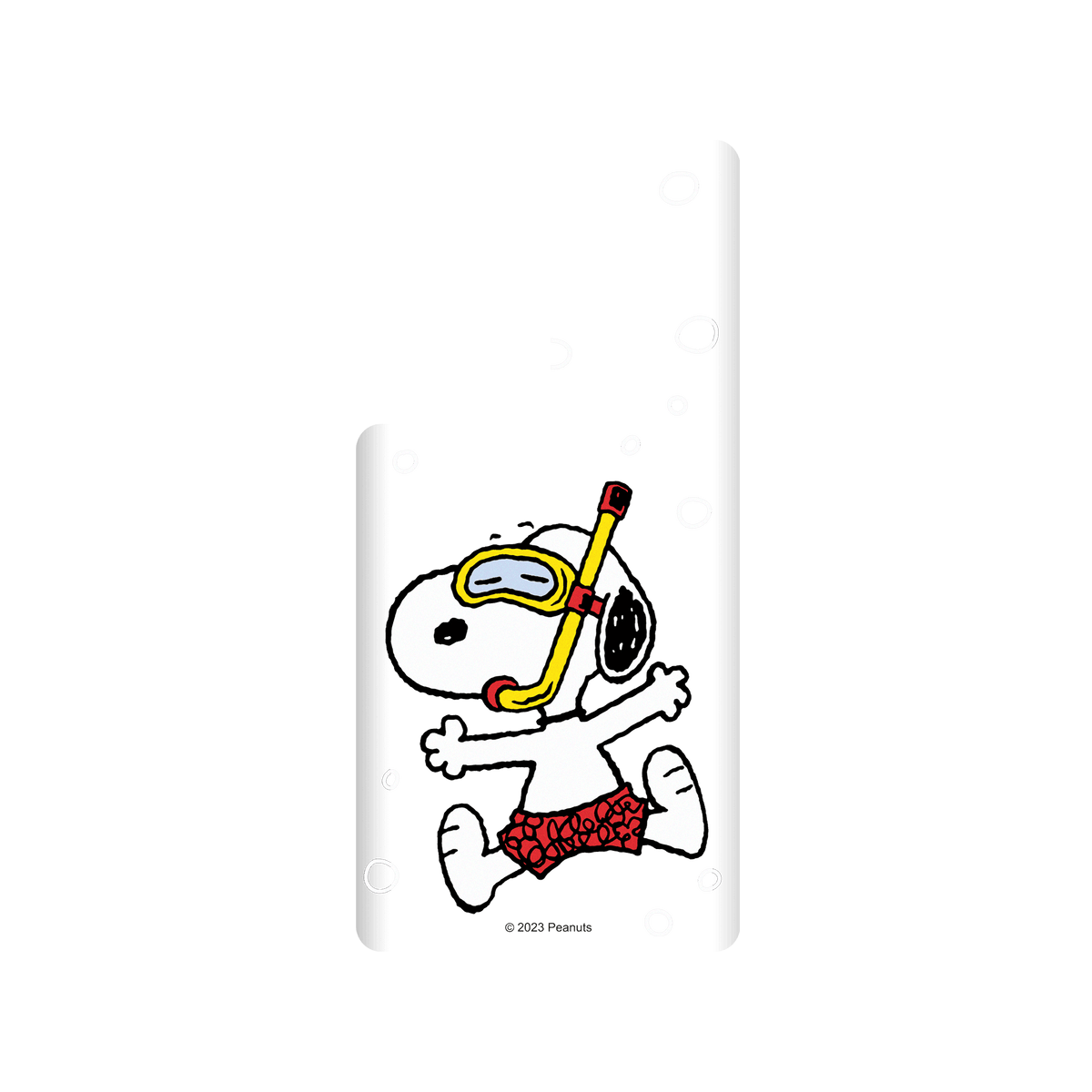 RHINOSHIELD X Snoopy SolidSuit Samsung Galaxy S22 Ultra Case - Go Snorkeling