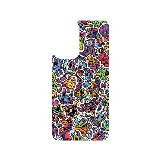 RHINOSHIELD X Lei Melendres SolidSuit Samsung Galaxy A53 Case - Puzzle Movements