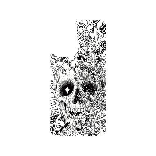 RHINOSHIELD X Lei Melendres SolidSuit Samsung Galaxy A53 Case - Rebirth Skull