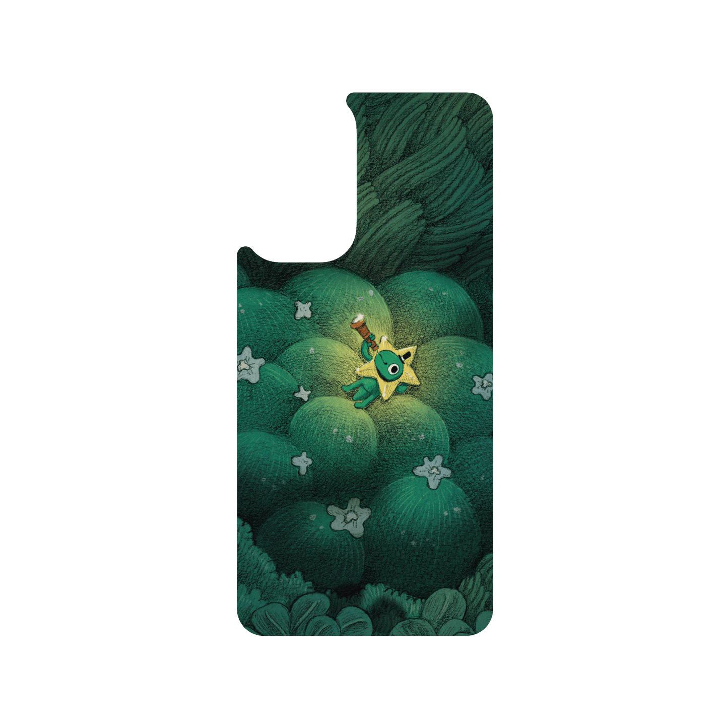 RHINOSHIELD X Incrediville SolidSuit Samsung Galaxy A73 Case - Green earth