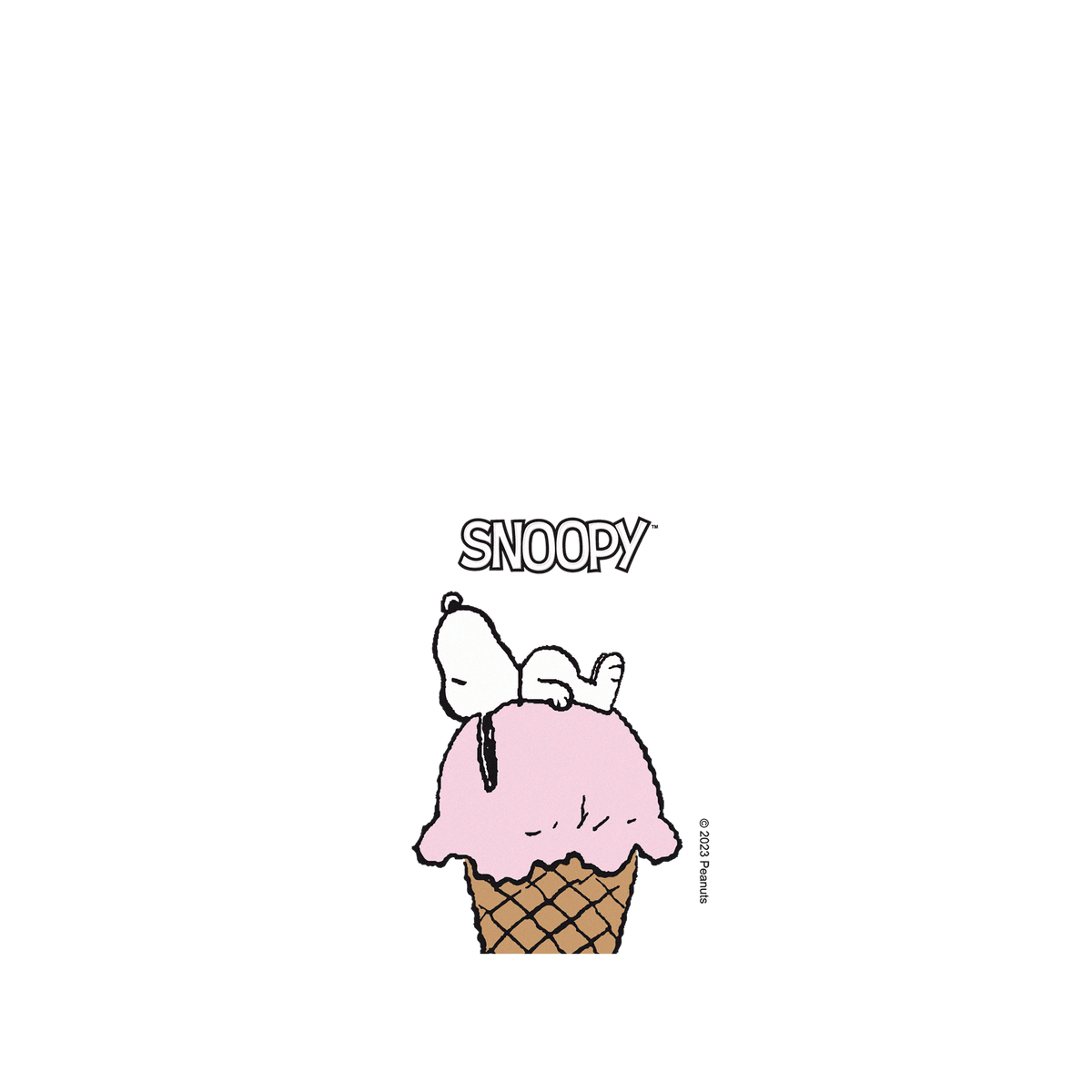 RHINOSHIELD X Snoopy SolidSuit Samsung Galaxy A73 Case - Ice Cream Bed