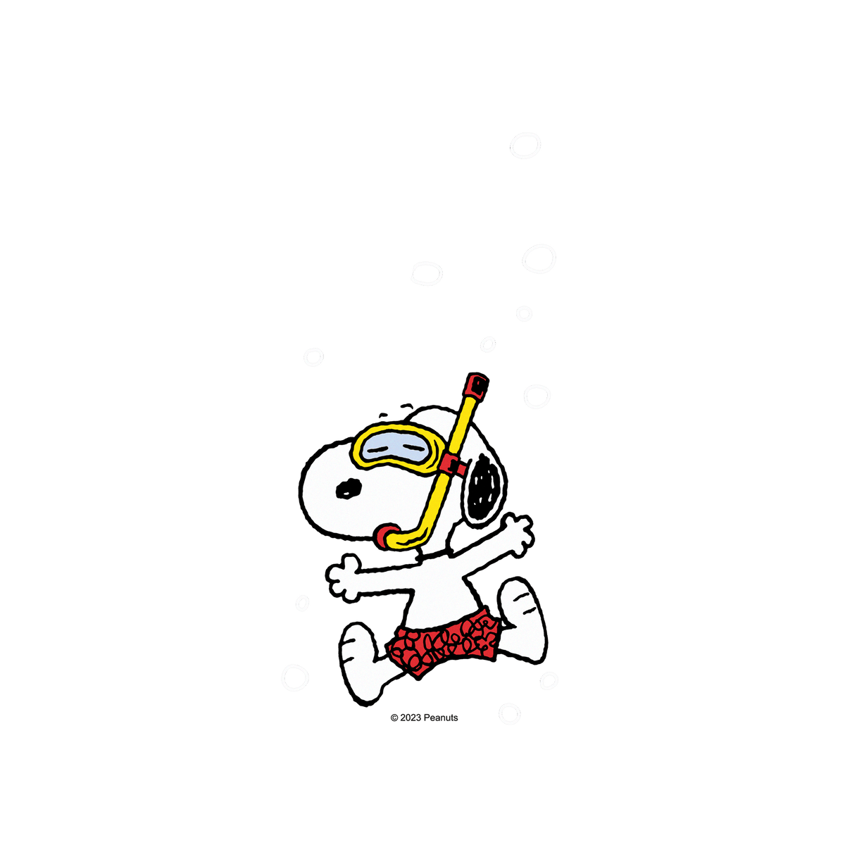 RHINOSHIELD X Snoopy SolidSuit Samsung Galaxy A73 Case - Go Snorkeling