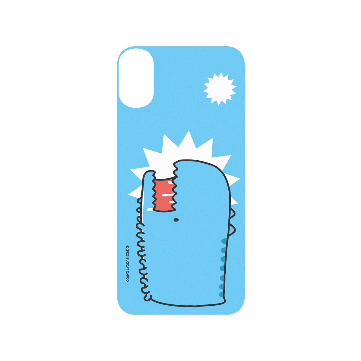 RHINOSHIELD X BUGCAT CAPOO SolidSuit iPhone XS Case - Angry CAPOO