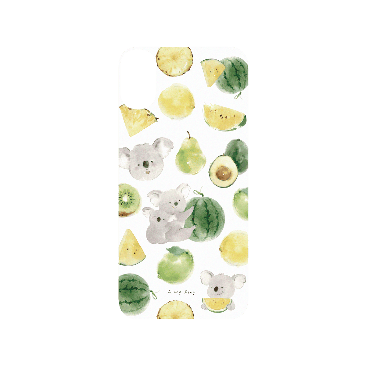 RHINOSHIELD X Liang Feng SolidSuit iPhone XS Case - Fuity Koala