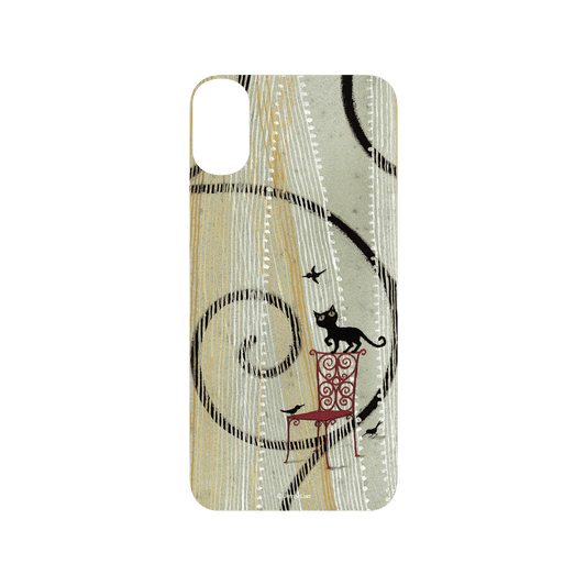 RHINOSHIELD X Jimmy SolidSuit iPhone X Case - Missing My Cat - Black Cat