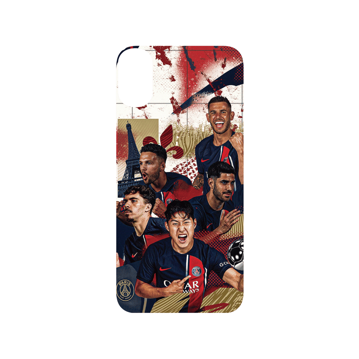 RHINOSHIELD X PSG SolidSuit iPhone X Case - PSG Victory - Team 2