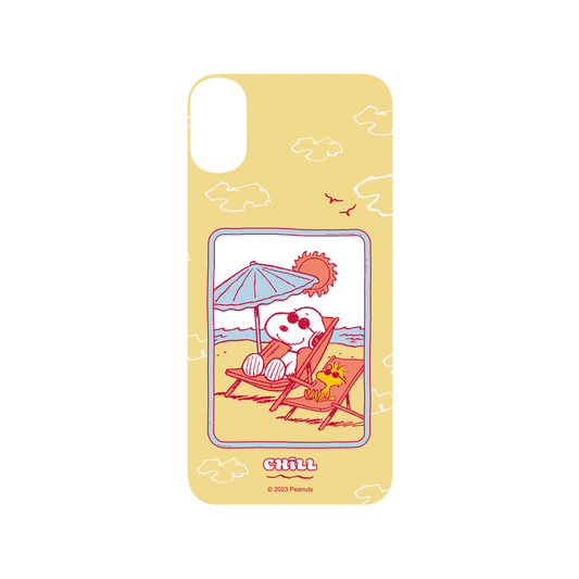 RHINOSHIELD X Snoopy SolidSuit iPhone XS Case - Sunbathing