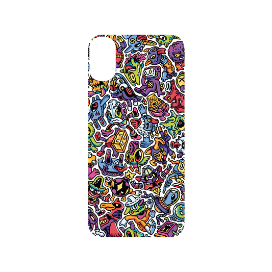 RHINOSHIELD X Lei Melendres SolidSuit iPhone X Case - Puzzle Movements