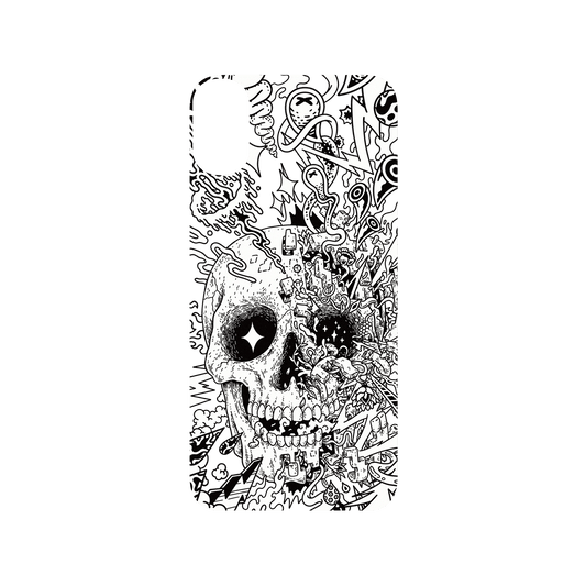 RHINOSHIELD X Lei Melendres SolidSuit iPhone X Case - Rebirth Skull