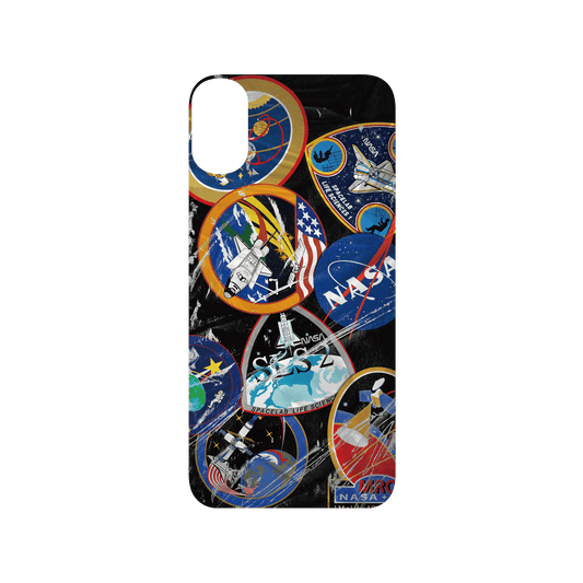 RHINOSHIELD | Cosmos SolidSuit iPhone XS Case - Astronaut Suit - Insignia Patches