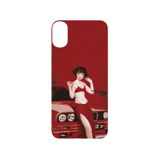 RHINOSHIELD X Janice Sung SolidSuit iPhone XS Case - Garnet