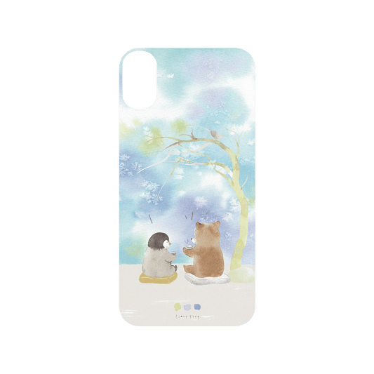 RHINOSHIELD X Liang Feng SolidSuit iPhone XR Case - Penguin & Bear