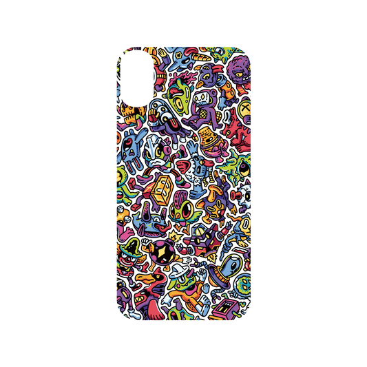 RHINOSHIELD X Lei Melendres SolidSuit iPhone XR Case - Puzzle Movements