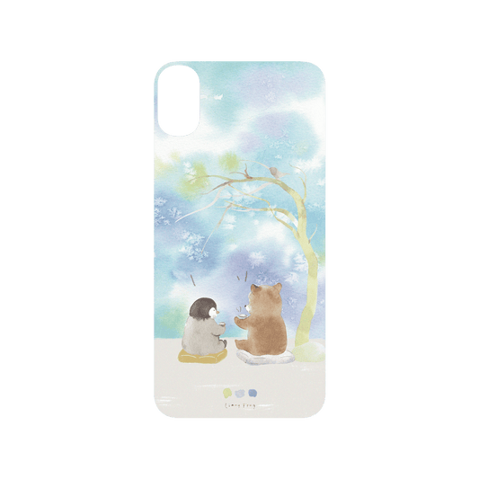 RHINOSHIELD X Liang Feng SolidSuit iPhone XS Max Case - Penguin & Bear
