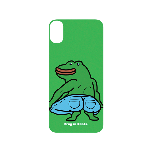 RHINOSHIELD X Incrediville SolidSuit iPhone XS Max Case - Frog with pants