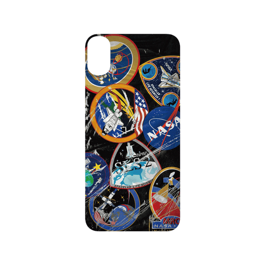 RHINOSHIELD | Cosmos SolidSuit iPhone XS Max Case - Astronaut Suit - Insignia Patches