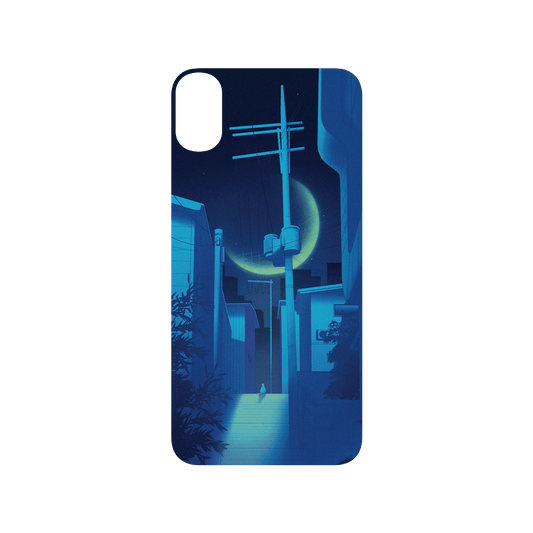 RHINOSHIELD X Surudenise SolidSuit iPhone XS Max Case - Lofi Moon