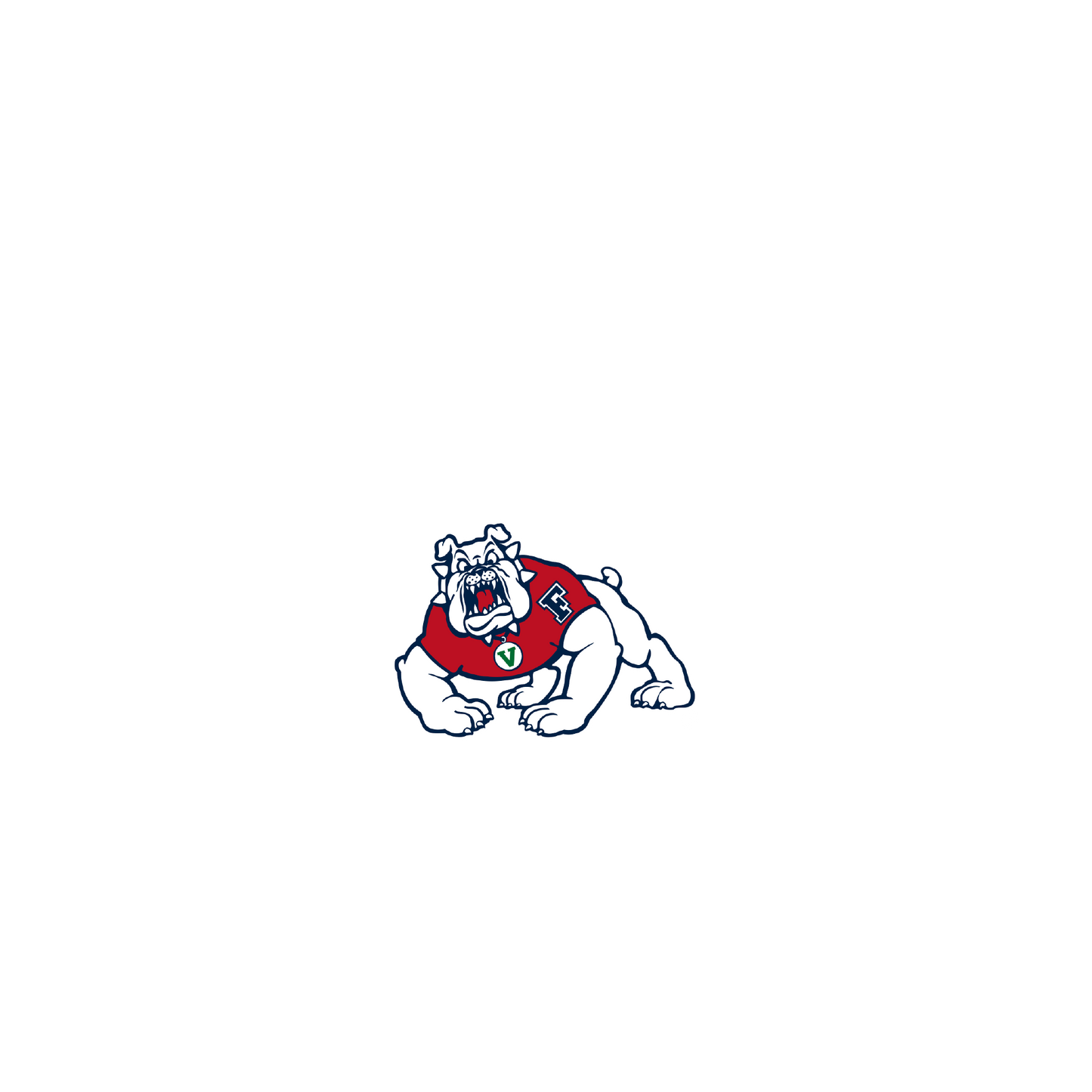 RHINOSHIELD X U.S. College Collections SolidSuit iPhone 11 Pro Case - California State University, Fresno (Fresno State) - Fresno State-Dark