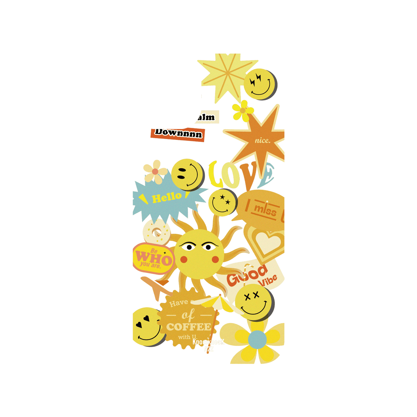 RHINOSHIELD X Knock Knock A2Z SolidSuit iPhone 11 Case - Yellow Lover