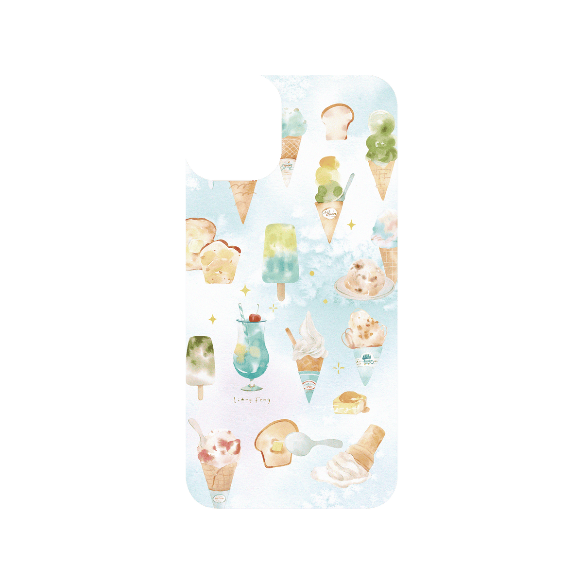 RHINOSHIELD X Liang Feng SolidSuit iPhone 11 Case - Summer Ice Cream