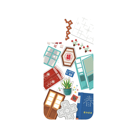 RHINOSHIELD X OldHouseFace SolidSuit iPhone 11 Case - Classic House Compilation