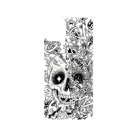 RHINOSHIELD X Lei Melendres SolidSuit iPhone 11 Pro Max Case - Rebirth Skull