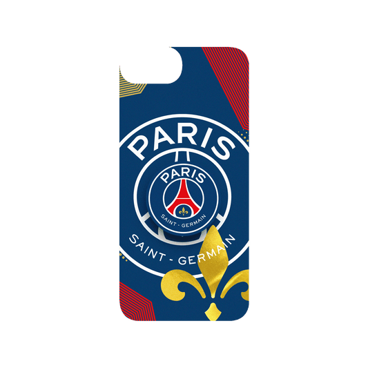 RHINOSHIELD X PSG SolidSuit iPhone SE (3rd generation) Case - Paris Saint-Germain - Lily Flower