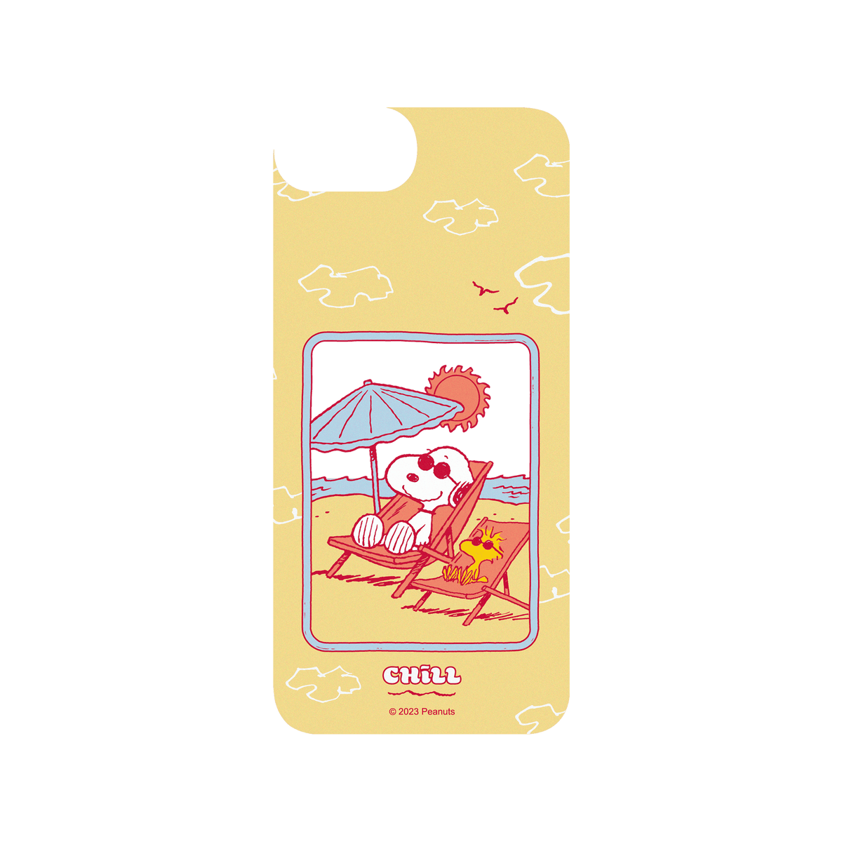 RHINOSHIELD X Snoopy SolidSuit iPhone 7 Case - Sunbathing