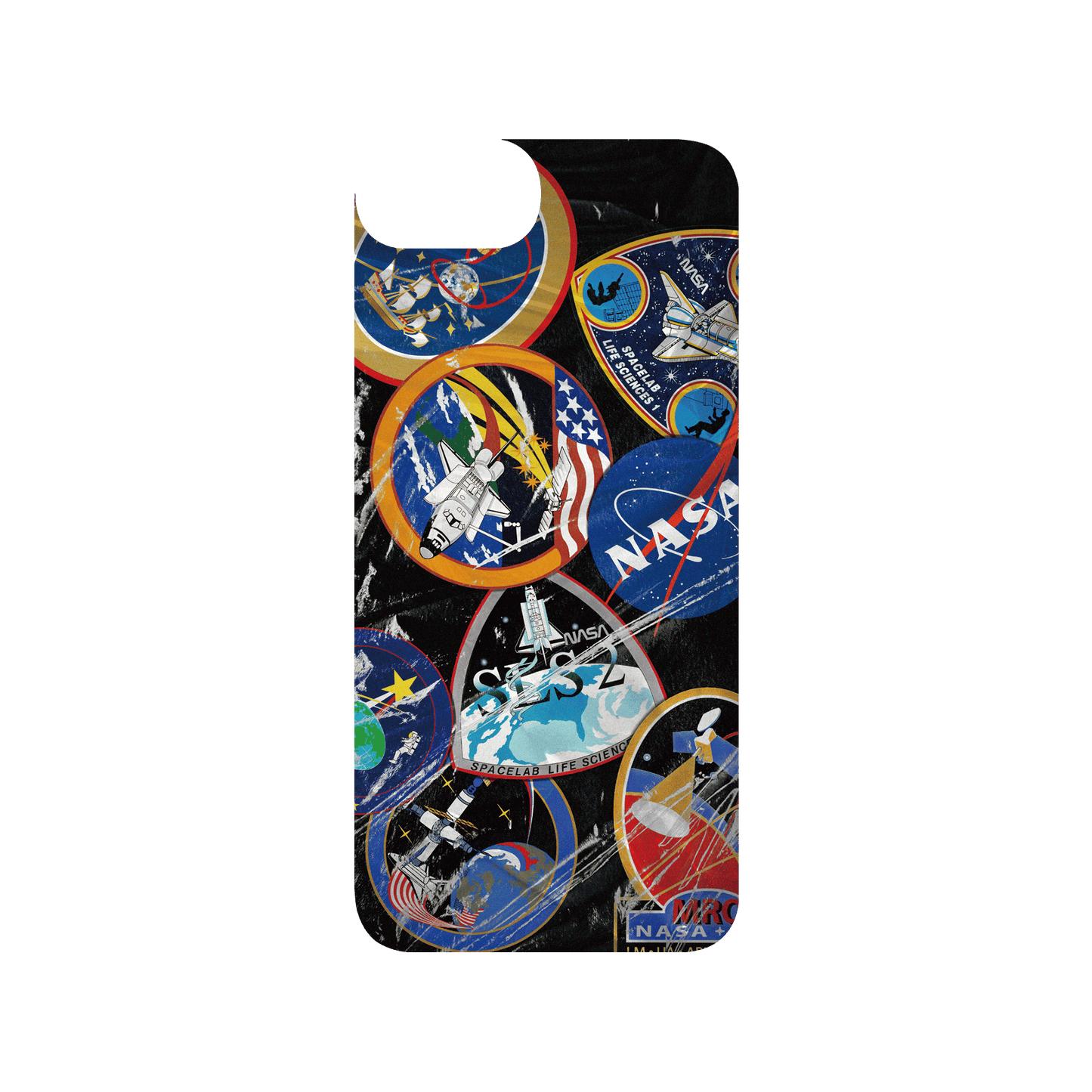 RHINOSHIELD | Cosmos SolidSuit iPhone 7 Case - Astronaut Suit - Insignia Patches