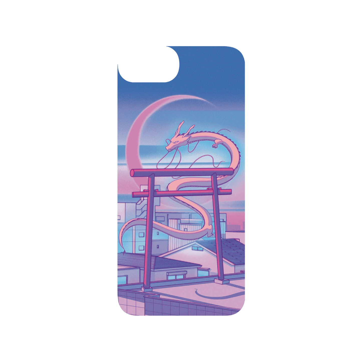 RHINOSHIELD X Surudenise SolidSuit iPhone 7 Case - Pastel Dragon