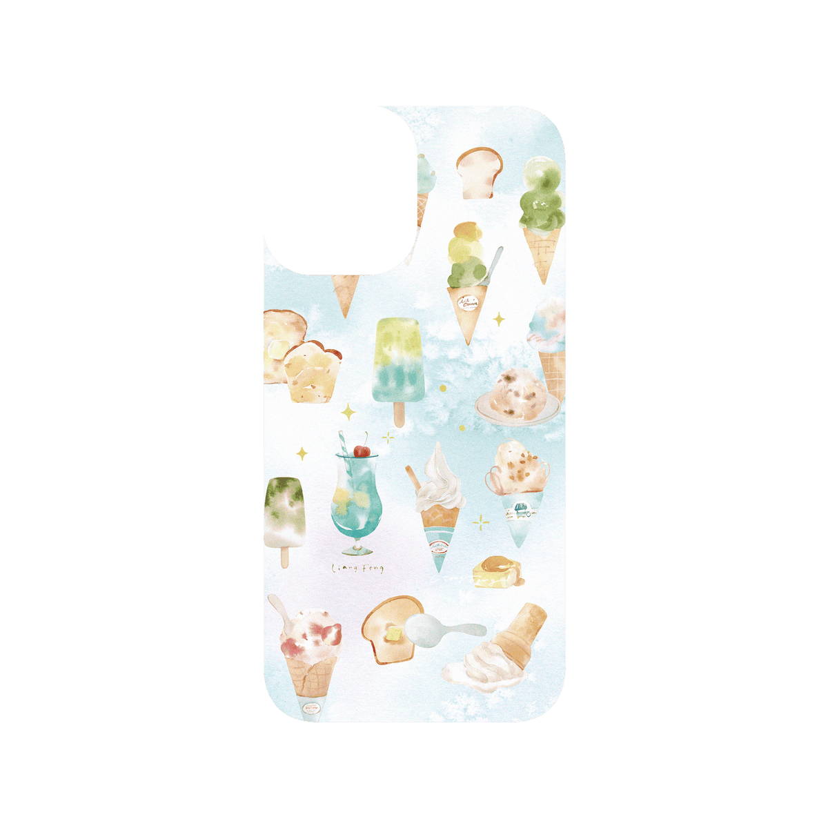 RHINOSHIELD X Liang Feng SolidSuit iPhone 12 mini Case - Summer Ice Cream