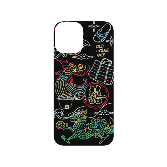 RHINOSHIELD X OldHouseFace SolidSuit iPhone 12 Pro Case - Taiwanese Neon Light