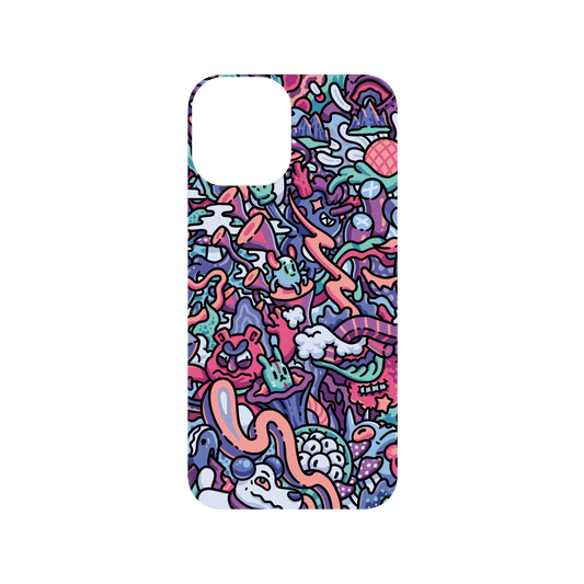 RHINOSHIELD X Lei Melendres SolidSuit iPhone 12 Case - Hidden Paradise