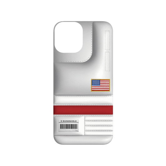 RHINOSHIELD | Cosmos SolidSuit iPhone 12 Pro Case - NASA Space Food Bag - US Flag