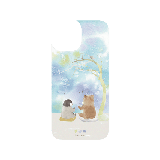 RHINOSHIELD X Liang Feng SolidSuit iPhone 13 mini Case - Penguin & Bear