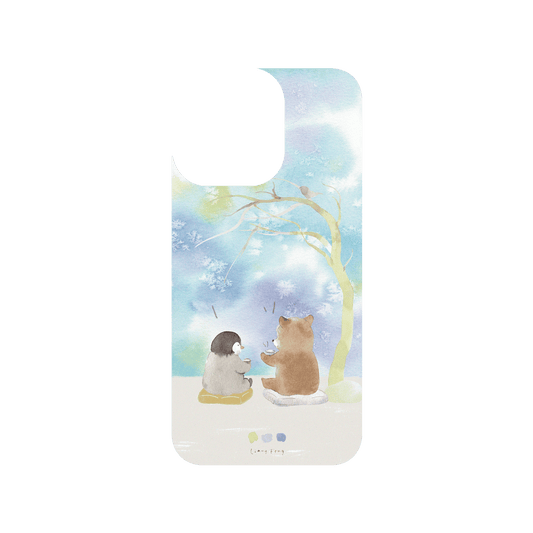 RHINOSHIELD X Liang Feng SolidSuit iPhone 13 Pro Case - Penguin & Bear